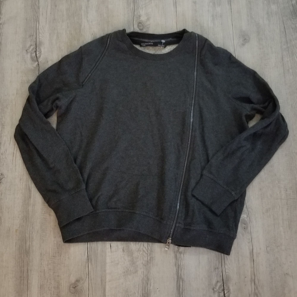 All saints grey sweater